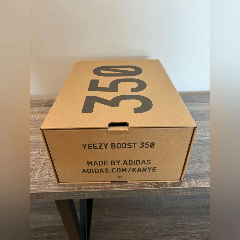 adidas Yeezy Boost 350 V2 Static Reflective EF2367 men’s size 5 White Gray NIB - Picture 10 of 10